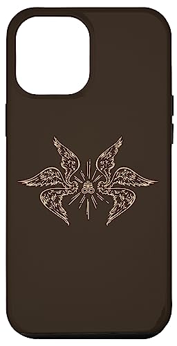 Goth Alt Leviathan Kreuz biblisch präzise Erzengelsflügel Hülle für iPhone 12 Pro Max von Fairy Grunge Fairycore Clothes for Women and Men