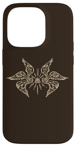 Goth Alt Leviathan Kreuz biblisch präzise Erzengelsflügel Hülle für iPhone 14 Pro von Fairy Grunge Fairycore Clothes for Women and Men