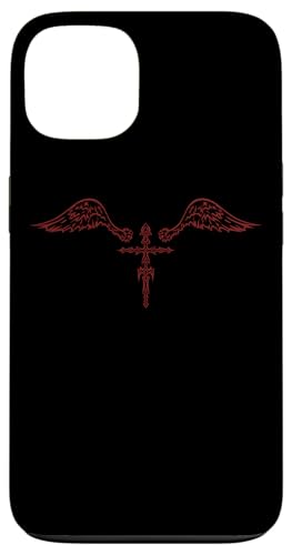 Goth Cross Biblically Accurate Wings Egirl Eboy Y2K Emo Alt Hülle für iPhone 13 von Fairy Grunge Fairycore Clothes for Women and Men