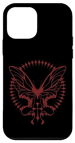 Grunge Fairycore Dark Fairy Y2K Tattoo Style Gothic Schmetterling Hülle für iPhone 12 mini von Fairy Grunge Fairycore Clothes for Women and Men