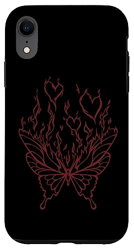 Hülle für iPhone XR Butterfly Y2K Gothic Dark Fairy Grunge Fairycore Aesthetic von Fairy Grunge Fairycore Clothes for Women and Men