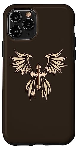 Kreuz und Flügel Alt Egirl Eboy Goth Y2K Emo Hülle für iPhone 11 Pro von Fairy Grunge Fairycore Clothes for Women and Men