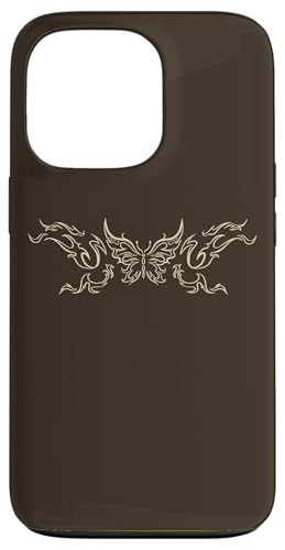 Schmetterling Tattoo Grunge Fairycore Aesthetic Goth Hülle für iPhone 13 Pro von Fairy Grunge Fairycore Clothes for Women and Men