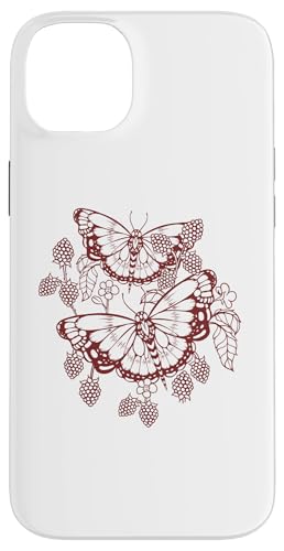 Schmetterlinge Brombeeren Alt Emo Eboy Egirl Goth Cottagecore Hülle für iPhone 14 Plus von Fairy Grunge Fairycore Clothes for Women and Men