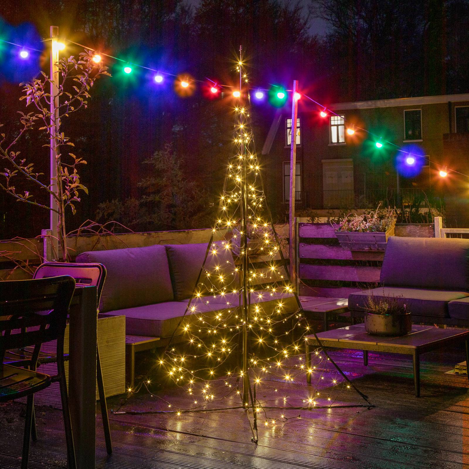 Fairybell Mast-Weihnachtsbaum 240 blink-LED 200cm Fairybell Mast-Weihnachtsbaum 240 blink-LED 200cm von Fairybell