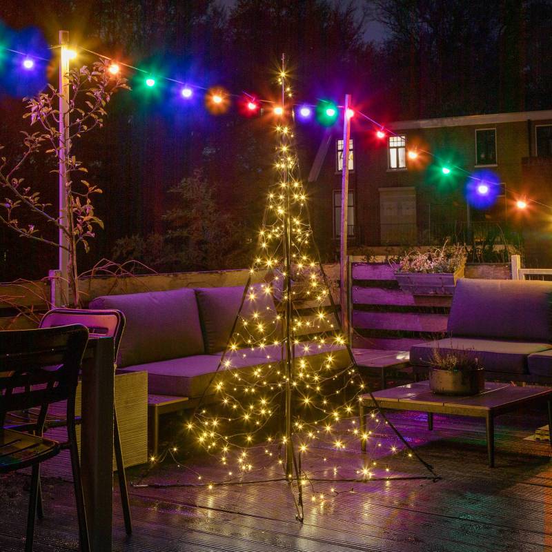 Fairybell Mast-Weihnachtsbaum 240 blink-LED 200cm von Fairybell