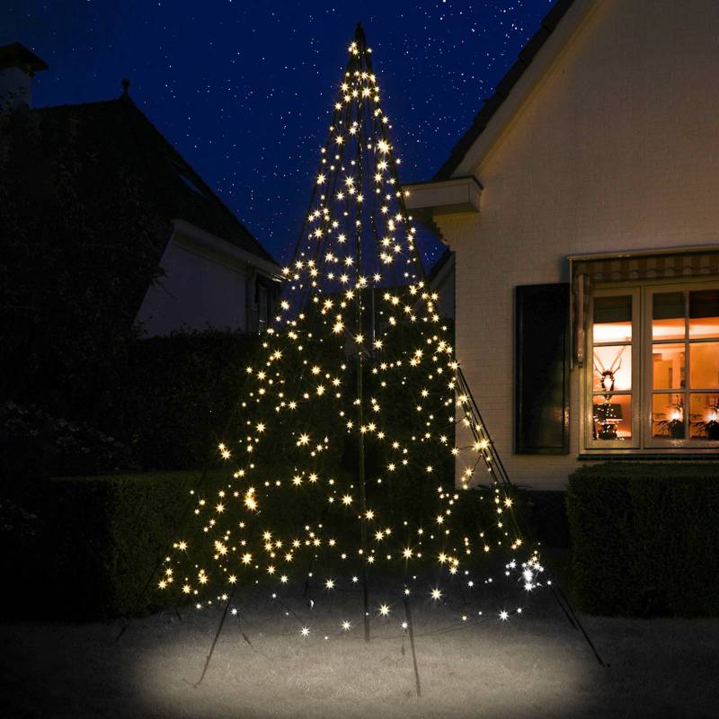 Fairybell Weihnachtsbaum mit Mast, 3 m, blinkend von Fairybell