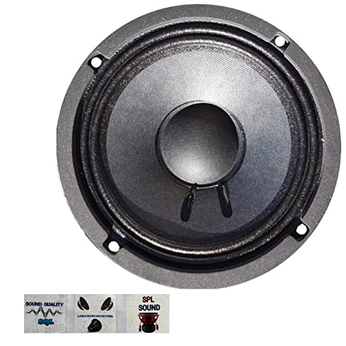 Faital Pro 1 WOOFER 6FE200 6 FE 200 Lautsprecher 16,50 cm 165 mm 6,5" Durchmesser 130 watt rms und 260 watt max impedanz 4 ohm für Auto empfindlichkeit 95 db, 1 stück + 3 kostenlose Aufkleber von Faital Pro