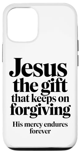 Jesus, das Geschenk, das christlichen Ordensleuten immer wieder vergibt Hülle für iPhone 12/12 Pro Jesus, das Geschenk, das christlichen Ordensleuten immer wieder vergibt Hülle für iPhone 12/12 Pro von Faith-Based Inspirational Quotes for Men & Women