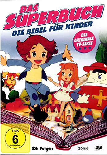 Das Superbuch - Die Bibel-Geschichten für Kinder - Original TV Serie (Box mit 3 Discs und 26 kindgerechten Folgen) von Faith-Movies