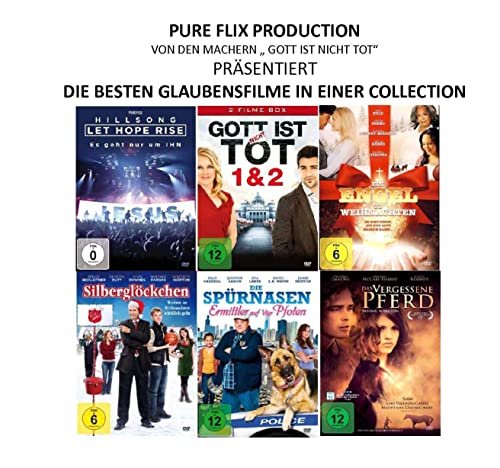 PURE FLIX - Glaubensfilme (von den Machern von Gott ist nicht tot) [6 DVDs] von Faith Movies