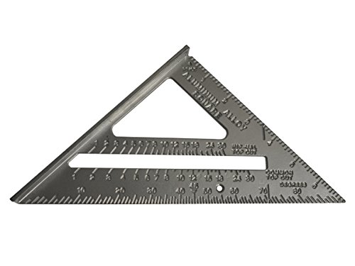 Faithfull faicsquick 180 mm Einfache und schnelle Aluminium Dacheindeckung quadratisch Maßstab von Faithfull