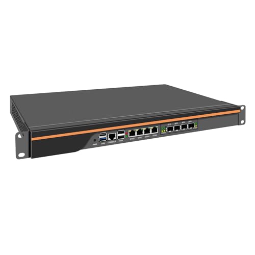 1U Rack Firewall Home Server Mini PC Alder Lake N100 4*/ 2x10g SFP + 4 x i226 - V 2.5G LAN Security Host 1U Rack Firewall Home Server Mini PC Alder Lake N100 4*/ 2x10g SFP + 4 x i226 - V 2.5G LAN Security Host von FakestarPC