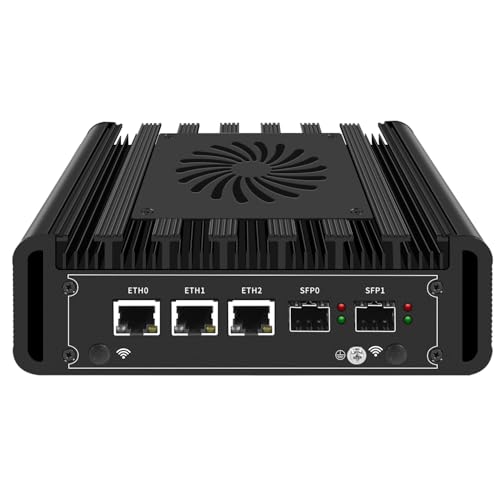 FakestarPC 3x2.5G i226-V Lans 2x10G SFP+ Solid Industrial Firewall Appliance Mini PC Inṭel Alder Lake N100 DDR5 NVMe Proxmox pf-Sense OPNsense Home Server Host FakestarPC 3x2.5G i226-V Lans 2x10G SFP+ Solid Industrial Firewall Appliance Mini PC Inṭel Alder Lake N100 DDR5 NVMe Proxmox pf-Sense OPNsense Home Server Host von FakestarPC