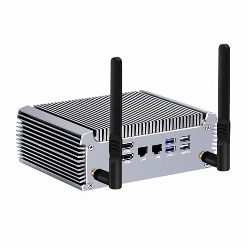 FakestarPC Mini PC ohne Lüfter, AMD Ryzen 7 5800u 5825u Win 11, Mini Desktop-PC Dual LAN, nvme ddr4 WLAN6, 2 x HDMI, 5 x USB, Gaming Desktop FakestarPC Mini PC ohne Lüfter, AMD Ryzen 7 5800u 5825u Win 11, Mini Desktop-PC Dual LAN, nvme ddr4 WLAN6, 2 x HDMI, 5 x USB, Gaming Desktop von FakestarPC