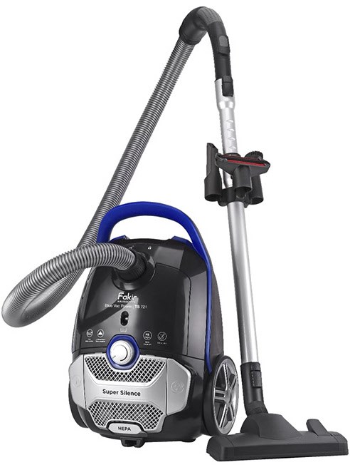 Blue Vac Power Bodenstaubsauger schwarz/blau von Fakir