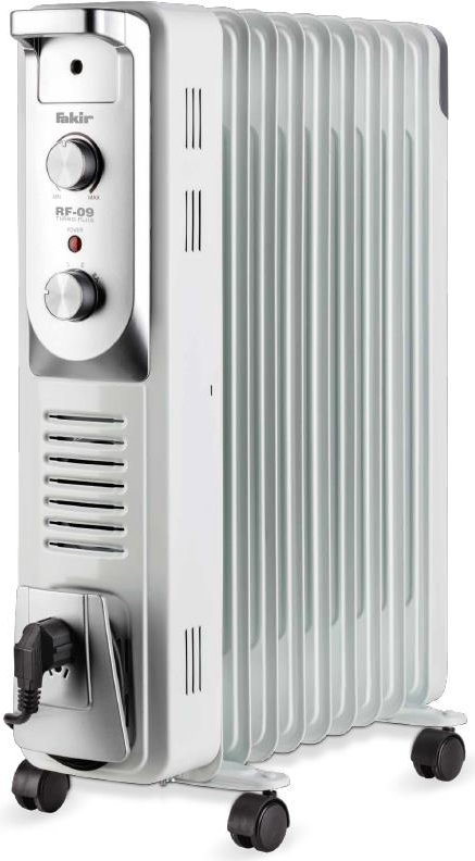 Fakir RF 09 TURBO PLUS Öl Raumheizung Indoor Grau 2300 W (86 34 007) von Fakir