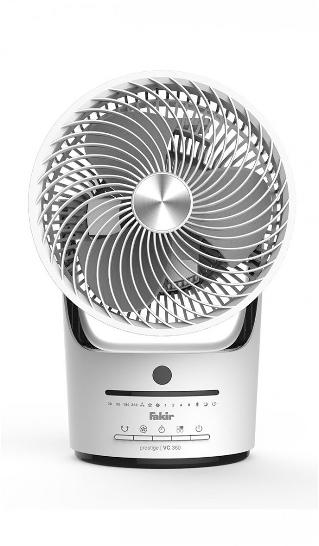 Prestige TVC 360 Tischventilator weiß/schwarz Prestige TVC 360 Tischventilator weiß/schwarz von Fakir