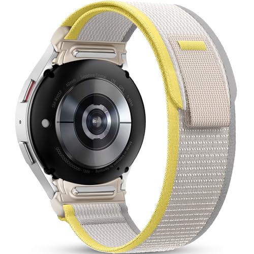 Faliogo Nylon Armband Kompatibel mit Samsung Galaxy Watch 7 Armband 44mm 40mm, Galaxy Watch 6 5 4 Armband - Sport Loop Keine Lücke Ersatzarmband für 6 4 Classic 47mm 43mm 46mm 42mm, Watch 5 Pro 45mm Faliogo Nylon Armband Kompatibel mit Samsung Galaxy Watch 7 Armband 44mm 40mm, Galaxy Watch 6 5 4 Armband - Sport Loop Keine Lücke Ersatzarmband für 6 4 Classic 47mm 43mm 46mm 42mm, Watch 5 Pro 45mm von Faliogo