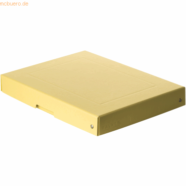 5 x Falken PURE Box Pastell A4 40mm Füllhöhe gelb von Falken
