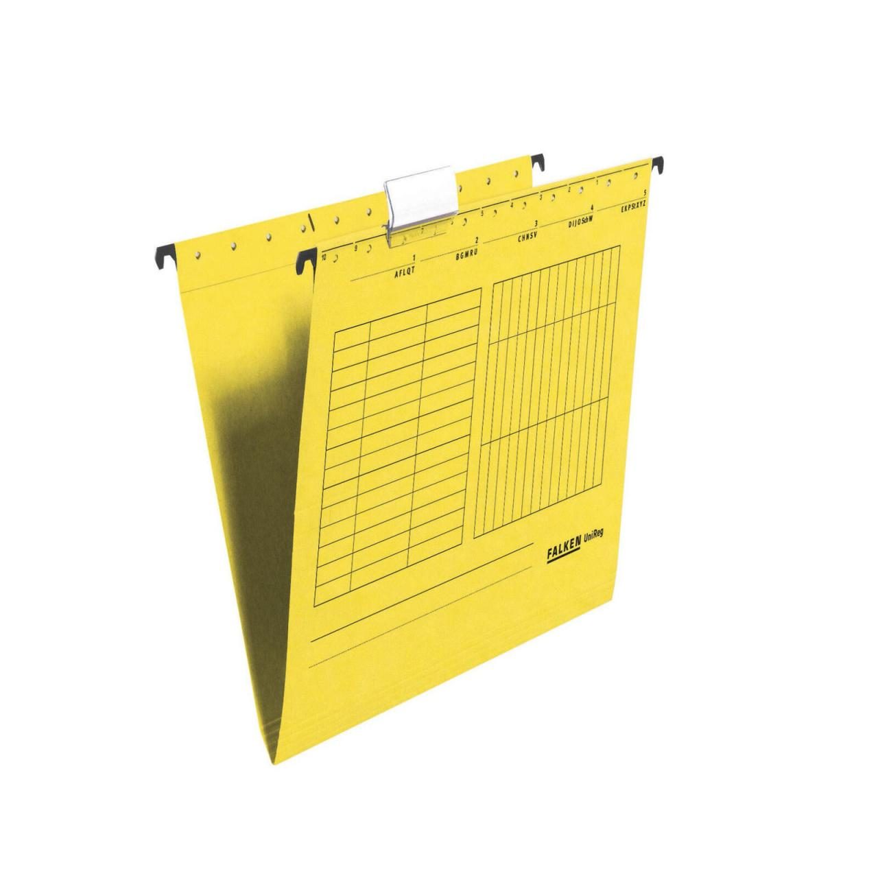 FALKEN UNIREG Hängemappen gelb FALKEN UNIREG Hängemappen gelb von Falken