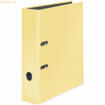 10 x Falken Ordner PastellColor A4 80 mm Vanille-Gelb 10 x Falken Ordner PastellColor A4 80 mm Vanille-Gelb von Falken