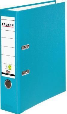 Falken Ordner S80 11286580 DIN A4 80mm PP türkis 120112357 von Falken
