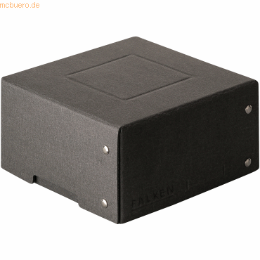 Falken PURE Box Black 150x150mm 85mm Füllhöhe schwarz von Falken