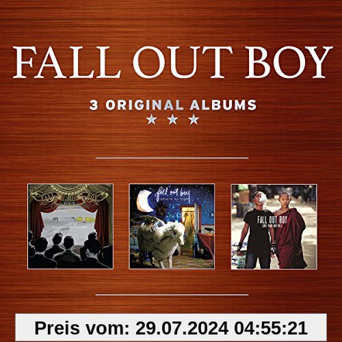 3 Original Albums von Fall Out Boy