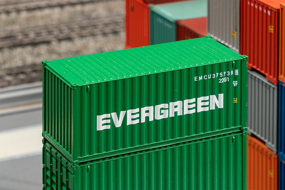 20´ Container EVERGREEN von Faller