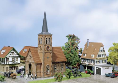 Faller 130239 H0 Kleinstadt-Kirche Faller 130239 H0 Kleinstadt-Kirche von Faller