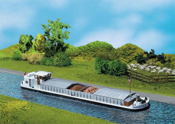 Flussfrachtschiff mit Wohnkajüte Flussfrachtschiff mit Wohnkajüte von Faller