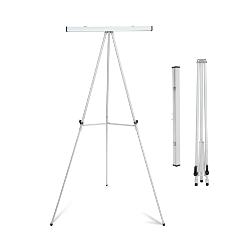 Falling in Art Flipchart-Staffelei aus Aluminium mit verstellbarem Boden für Sitzungssaal, Whiteboard, Papierblöcke, Beschilderung, 160 cm hoch, silberfarben Falling in Art Flipchart-Staffelei aus Aluminium mit verstellbarem Boden für Sitzungssaal, Whiteboard, Papierblöcke, Beschilderung, 160 cm hoch, silberfarben von Falling in Art