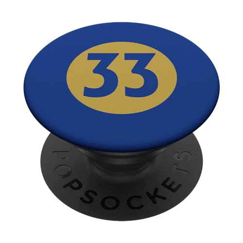 Fallout - Tresor 33 PopSockets mit austauschbarem PopGrip Fallout - Tresor 33 PopSockets mit austauschbarem PopGrip von Fallout