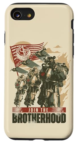 Hülle für iPhone SE (2020) / 7 / 8 Fallout — Tritt der Bruderschaft bei von Fallout