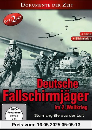 Deutsche Fallschirmjäger im 2. Weltkrieg ( 2 DVD BOX ) von Fallschirmjäger