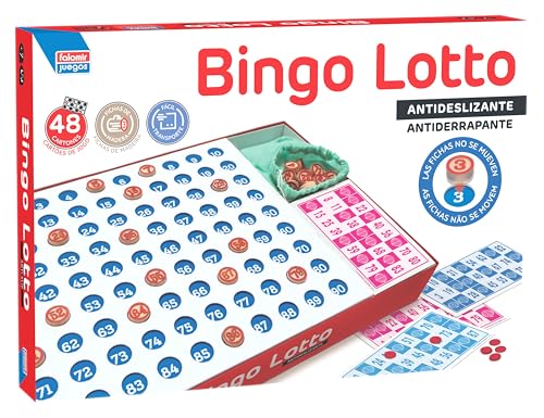 FALOMIR Bingo Lotto Brettspiel Klassisch (11519) von Falomir