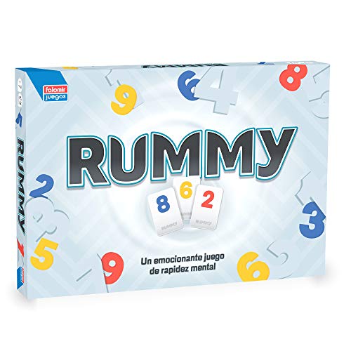 FALOMIR - Rummy Junior Tischset, Mehrfarbig, Einheitsgröße (646456) von Falomir