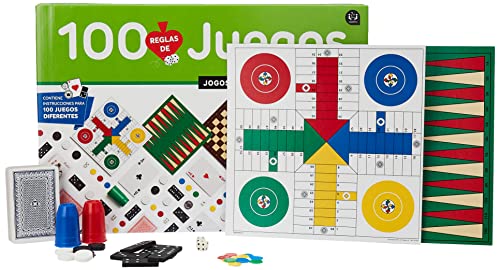 Falomir-100 Spielesammlung, Mehrfarbig (32-1308), gemischte Farben/Modelle von Falomir
