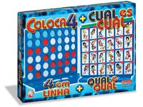 FALOMIR Coloca 4 Cuál (646474), Klassische Spiele, Farbe/Modell Sortiert von Falomir