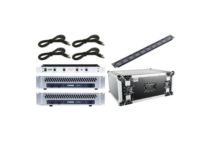 Fame Audio Endverstärker (Amp Rack I - 2-Kanal Endstufe-Set) von Fame Audio