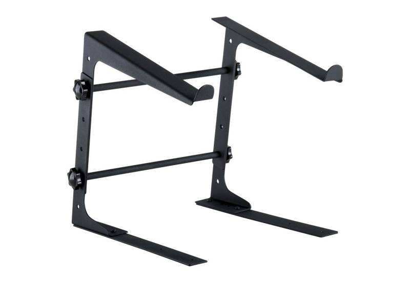 Fame Audio Laptop-Ständer, (LS-1 Laptop Stand Leicht Portabel Stabil Individuell Anpassbar Inklusive Halterungen Seitliche Erweiterungen Ideal für Musiker DJs Techniker Schwarz, DJ-Möbel, Laptop Stands, Laptop Stand, Leicht, Stabil) von Fame Audio
