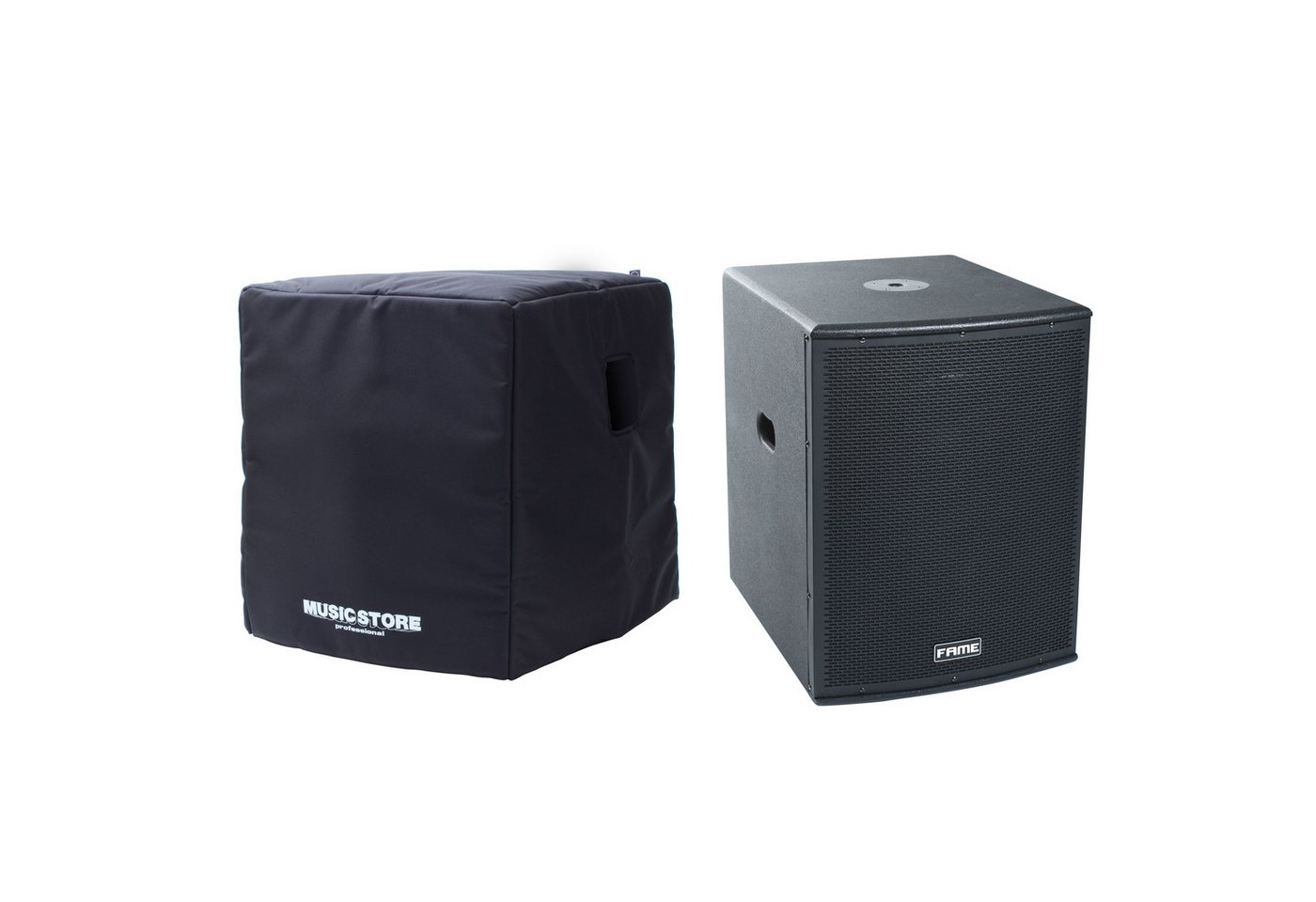 Fame Audio Lautsprecher (15A Subwoofer Set, Aktiv-Subwoofer, 600W RMS) von Fame Audio
