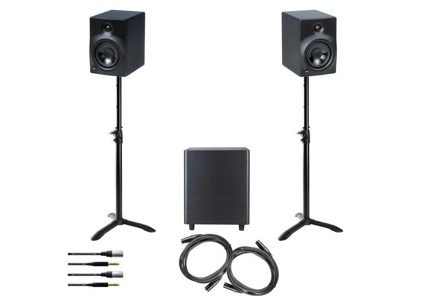 Fame Audio Lautsprecher (Orbital 207S - Subwoofer Set - Aktiver Studiomonitor-Set) von Fame Audio