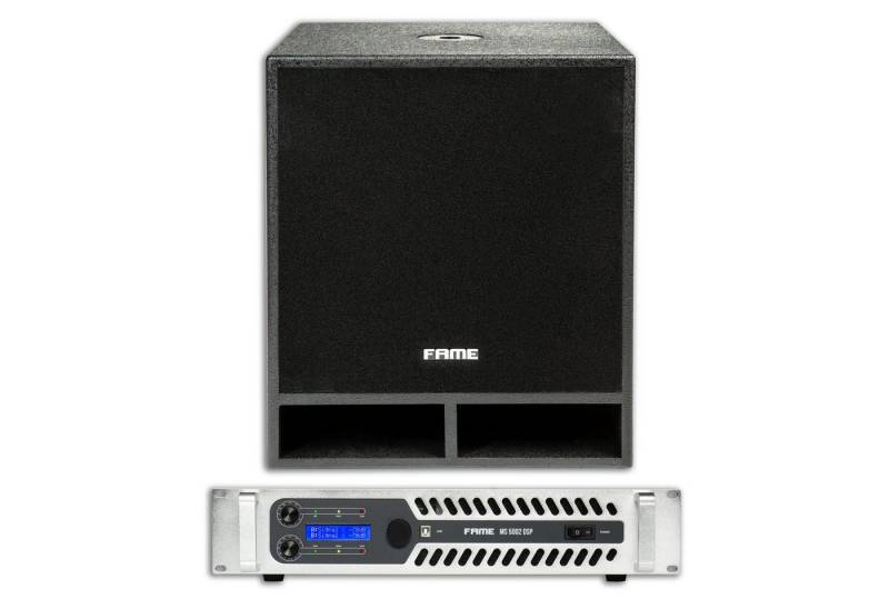 Fame Audio Lautsprechersystem (18" Sub + Endstufe Set) von Fame Audio