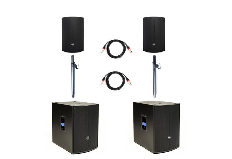 Fame Audio Lautsprechersystem (Aktive Lautsprecher, Bassboxen Set, Live-Auftritte) von Fame Audio