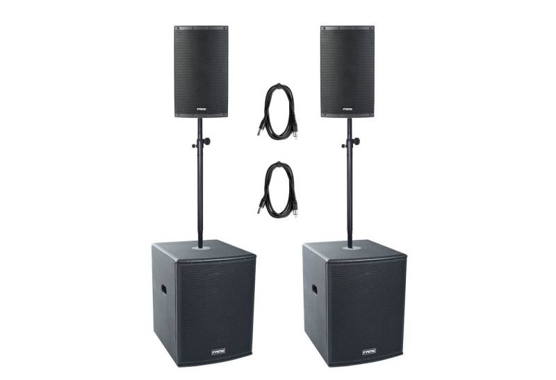 Fame Audio Lautsprechersystem (Challenger DSP Stage Set, Aktive Lautsprecher Bundle, 12" Topteil) von Fame Audio