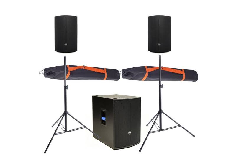 Fame Audio Lautsprechersystem (Discovery 10A, Discovery 15AS, Aktive Lautsprecher mit Bassbox) von Fame Audio