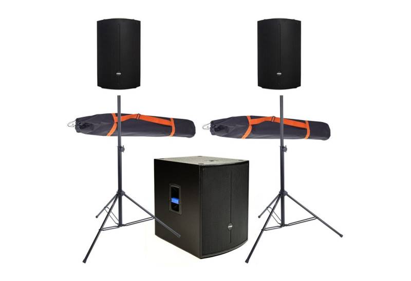 Fame Audio Lautsprechersystem (Discovery 12+18 Club 3 Set, Aktive Lautsprecher, DSP, 400W RMS) von Fame Audio