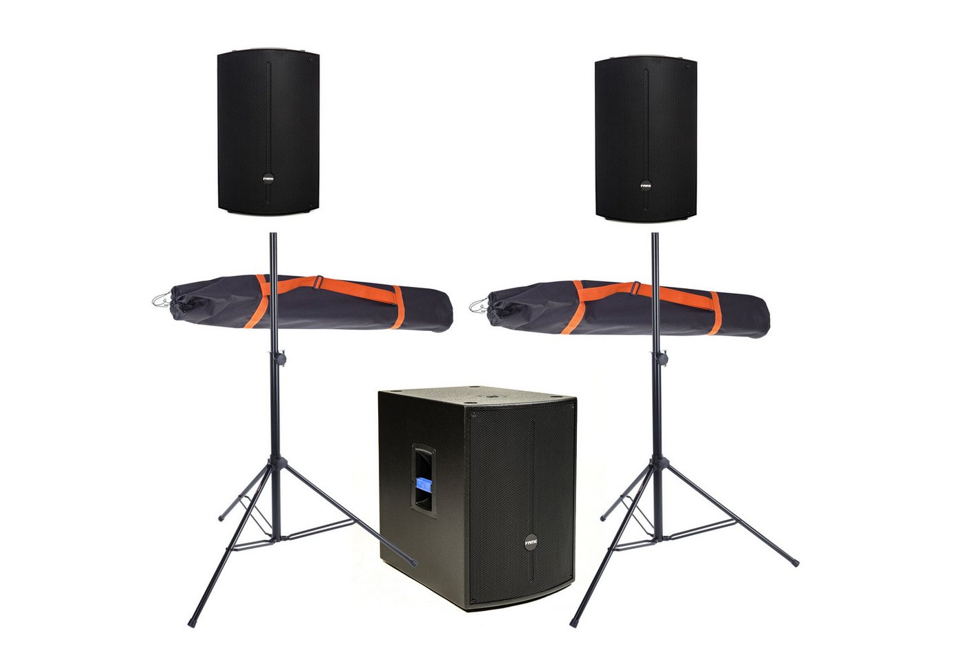 Fame Audio Lautsprechersystem (Discovery 12A, Discovery 15AS, Aktive Lautsprecher mit DSP, Club) von Fame Audio